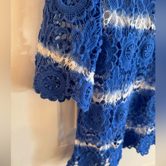 INC crochet top with 3/4 lengths sleeves. In excellent condition. - Picture 7 of 7